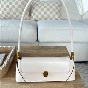 COPY - 8 Other Reasons White Structured Shoulder Bag